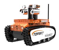 防爆消防偵察機器人【輕型】   (第1代，360°云臺+升降多環境氣體探測裝置+語音控制）