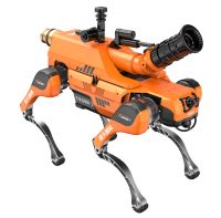 輔助滅火四足機器狗（第3代，消防水炮+自組網+雙向對講模塊+10種有毒有害氣體+智能伴隨+云端指揮平臺）